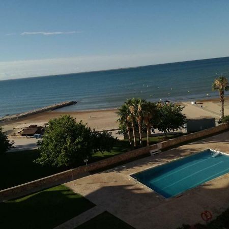 Atico Primer Linea De Mar Con Piscina En Ebrehogar Sant Carlos de la Ràpita Екстериор снимка