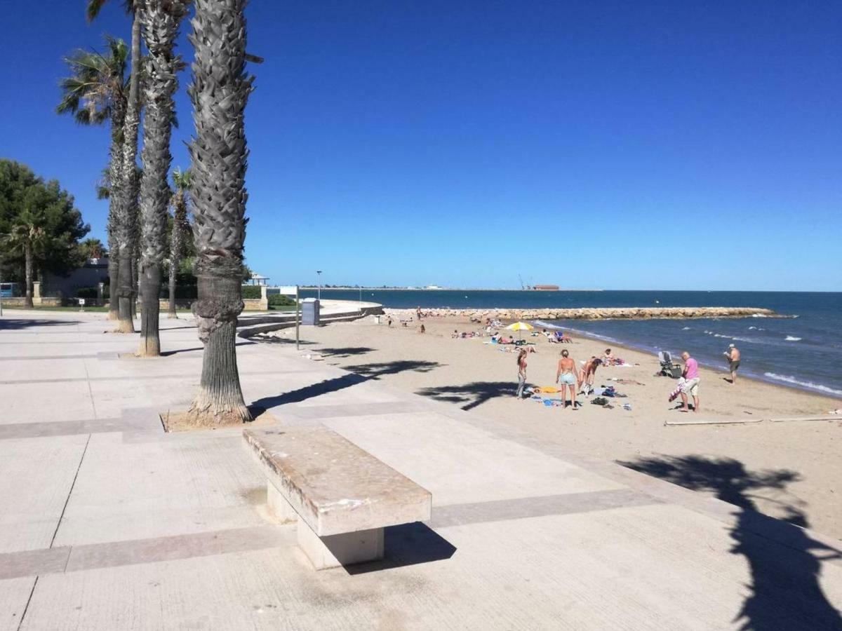 Atico Primer Linea De Mar Con Piscina En Ebrehogar Sant Carlos de la Ràpita Екстериор снимка